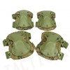 SWAT X-Cap Airsoft Paintball Knee & Elbow Pads Marpat Woodland