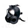 Full Face Dummy Gas Mask with Fan Ventilation Black