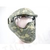 APS Heavy Duty Face Mask with Anti-Fog Lens Digital ACU Camo