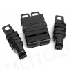 Molle FastMag Magazine Clip Set for M4/Pistol/MP5 Black