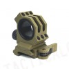 25mm/30mm Scope Red Dot Sight QD Lever Mount Tan