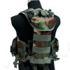 US Navy Seal CQB LBV Modular Assault Vest Camo Woodland