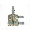 Double Magazine Drop Leg Pouch Digital ACU Camo