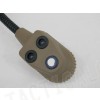 Z Tactical Light Microphone for Bowman Evo III Headset Tan