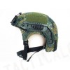 IBH Helmet with NVG Mount & Side Rail Digital Camo Woodland