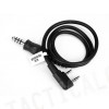 Z Tactical Electronic PTT Wire for Kenwood Radio - Z124