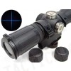 4x30 Blue Illuminated Carry Handle Rubber Rifle Scope