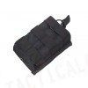 Molle Open Top Magazine/Walkie Talkie Pouch Black