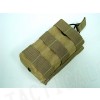 Molle Open Top Magazine/Walkie Talkie Pouch Coyote Brown