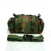 Molle Utility Shoulder Waist Pouch Bag German Camo Woodland