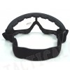 Airsoft UV-X400 Wind Dust Tactical Goggle Glasses Clear