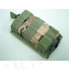 Molle Open Top Magazine/Walkie Talkie Pouch Multi Camo