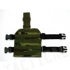 Airsoft Molle Drop Leg Panel Platform Camo Woodland