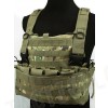 USMC Molle Hydration Combat Carrier Vest Multi Camo