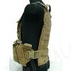 USMC Molle Hydration Combat Carrier Vest Coyote Brown