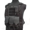 US Marine Assault Molle Plate Carrier Vest Black