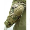 Tactical Combat Shirt Multi Camo w/ Elbow Pad