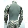 EMERSON Combat Shirt & Pants Digital ACU Camo w/ Elbow & Knee Pads Version 1