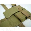 Double Magazine Drop Leg Pouch Coyote Brown