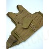 Molle Combat Strike Plate Carrier CIRAS Vest Coyote Brown