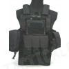 Molle Combat Strike Plate Carrier CIRAS Vest Black