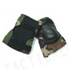 Special Force Airsoft Paintball Knee Pads Camo Woodland