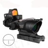 ACOG Type TA01NSN 4x32 Cross Sight Scope w/OP Red Dot Sight #B