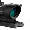 ACOG Type TA01NSN 4x32 Cross Sight Scope w/OP Red Dot Sight #B