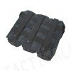 Airsoft Molle Triple AK Magazine Pouch Black