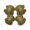 SWAT X-Cap Airsoft Paintball Knee & Elbow Pads Desert Tan