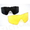 Airsoft Tactical Desert Goggle Glasses with 3 Lens OD