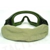 Airsoft Tactical Desert Goggle Glasses with 3 Lens OD