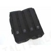 Flyye 1000D Molle Double AK Magazine Pouch Black