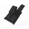 Flyye 1000D Molle Double 9mm Pistol Magazine Pouch Black