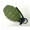 SY Gas Powered Pineapple Hand Metal Grenade OD SY838