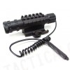 Tactical QD Lever RAS Tri-Rail Green Laser Sight Pointer LG08