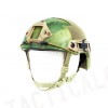 Airsoft FAST Carbon Style Helmet V2 A-TACS FG Camo