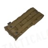 Flyye 1000D Molle Double P90/UMP Magazine Pouch Coyote Brown