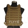 FLYYE 1000D RRV Vest PC Plate Coyote Brown