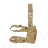 Tornado Drop Leg Thigh Pistol RH Holster Coyote Brown