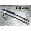 TRI VHF/UHF Double flat feet-gain Folding Antenna For PRC-152