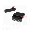 Tactical Real Red Green Fiber Optic Front Sight / Rear Combat Glock Sight Black for real Glock standard models