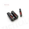 Tactical Real Red Green Fiber Optic Front Sight / Rear Combat Glock Sight Black for real Glock standard models