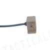 Z Tactical Throat Mic for Bowman EVO III Headset Tan - Z045