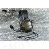 TRI COMTAC III Single Com Noise Reduction Headset (OD) For TRI / Mil-Spec PTT