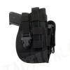 STRIKE Molle Combat Pistol Belt RH Holster Black