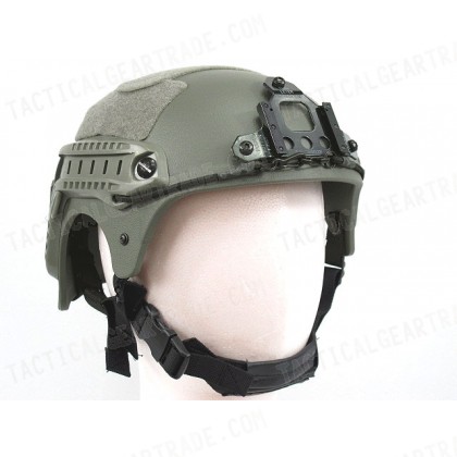 IBH Helmet with NVG Mount & Side Rail Light Grey