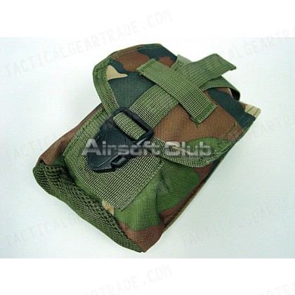 Molle 1Qt Canteen Utility Pouch Camo Woodland