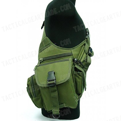 Military Universal Utility Shoulder Bag OD for 12.59 Tacticalgeartrade uk