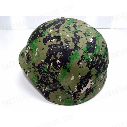 US Army M88 PASGT Helmet Cover Digital Camo Woodland